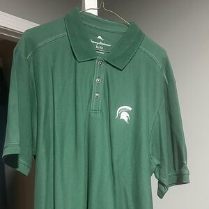 Tommy Bahama Forest Green Polo Shirt